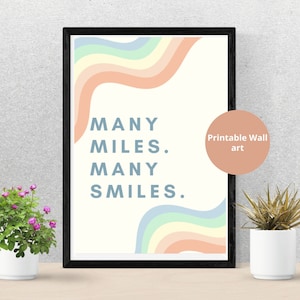 Inspirational Running Quote Printable | Digital Wall Art for Runners | Gym Poster | Perfect Running Gift