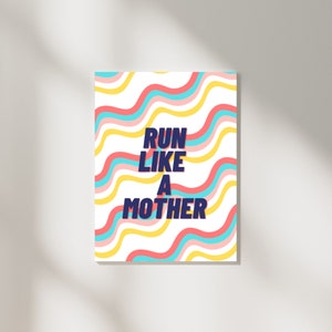Inspirational Running Quote Printable | Digital Wall Art for Runners | Gym Poster | Perfect Running Gift