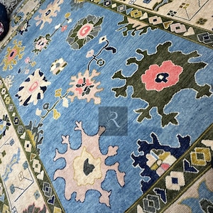 green rug for living room