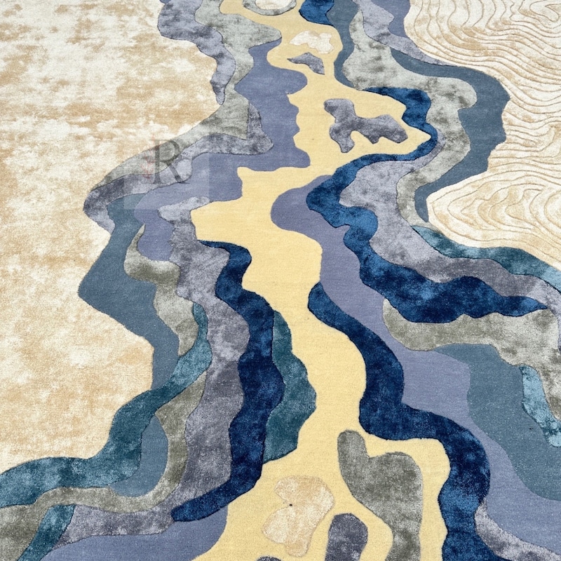 Crystalriver Rug River Rug - Etsy