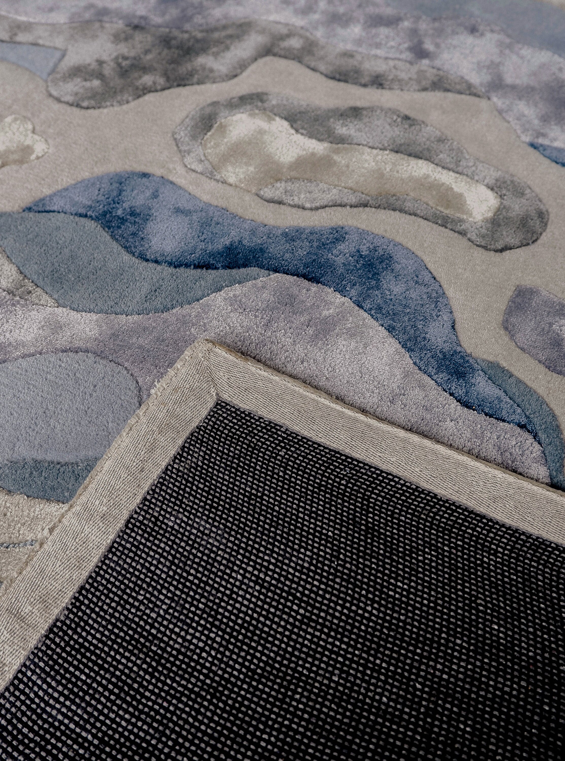9X12 Hand Tufted Rug Handmade Top Quality Unique Area Rug in High Low ...