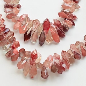 4 Inches Andesine Tumble Drop Faceted Beads Natural Gemstone | Andesine for Jewelry Making | 13.5x6 to 7x3.5 MM