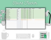 Hours Tracker | Google Sheets Dashboard | To Do Spreadsheet  | To-Do List | Freelance Reports | Productivity Tracker | Editable Template