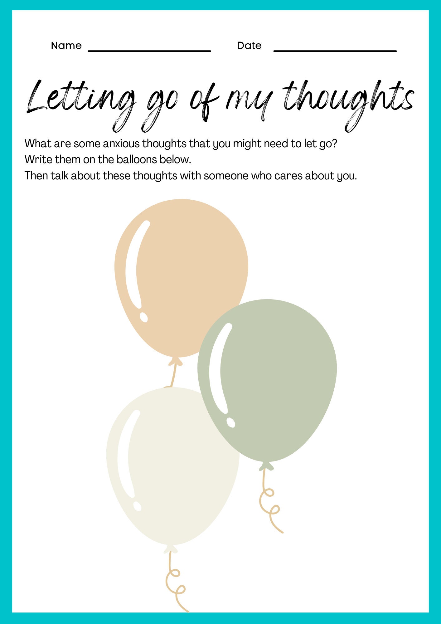 Feelings and Emotions Printables for Teachers - Etsy
