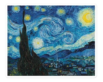 Sticker | Vincent Van Gogh The Starry Night