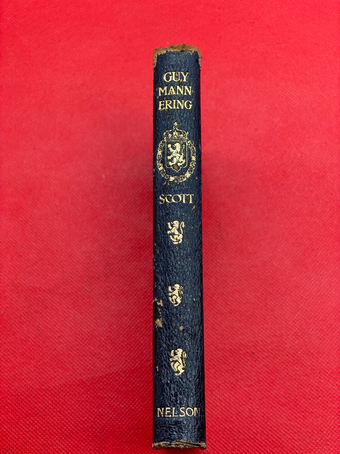 Antique 'Guy Mannering' Book, 1903 Sir Walter Scott Publication, photo 1 of 5