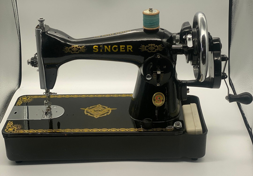 Fabulous Condition 1963 Singer 15 Handcrank Machine in Full Etsy UK