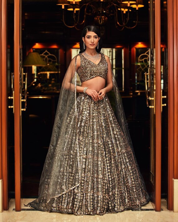 Satin 2025 lehenga choli