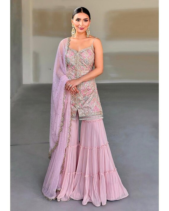 Net kurta top designs for ladies