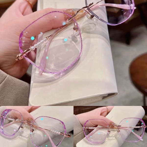 Reading Glasses with prescription or non-prescription lenses | Jewelry Eyeglasses | Designer Eyeglasses| Photochromic lenses