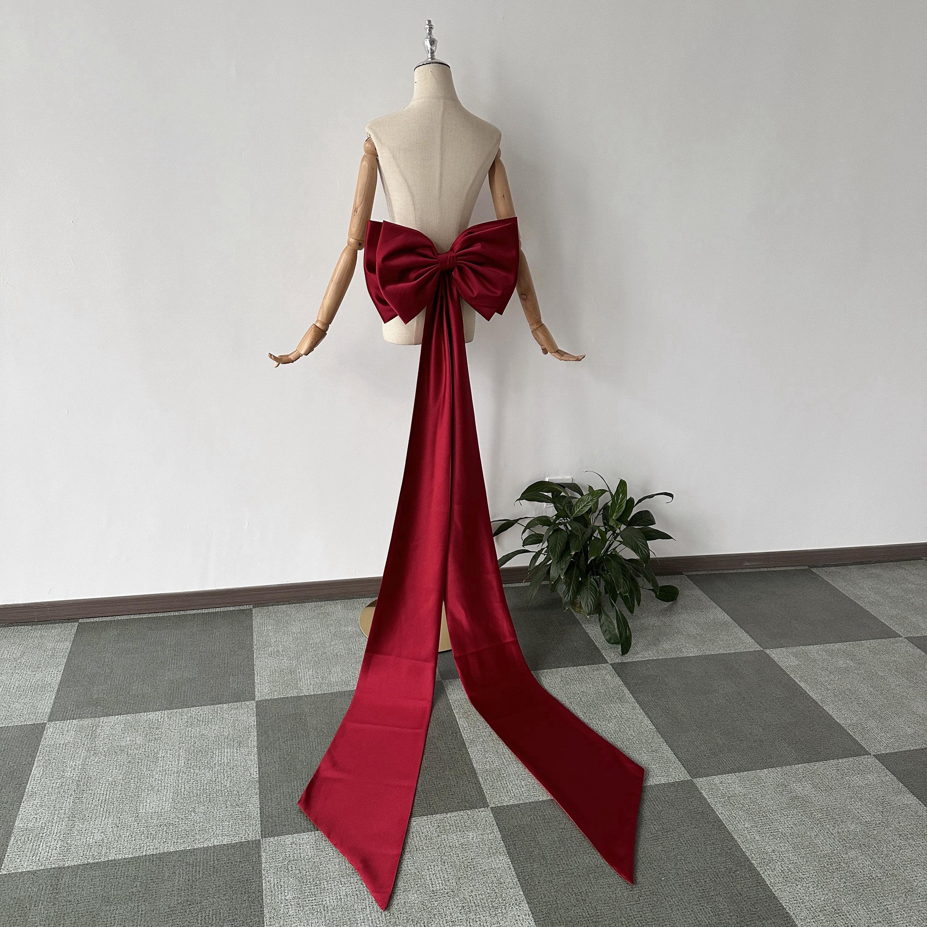big red bow dress Lola + The Boys Big Bow Sequin Dress, 2