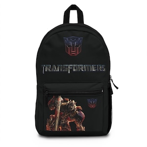 Transformers Backpack - Perfect for Kids and Adults, School, Travel, Gifts, Comic Con, Anime Conventions