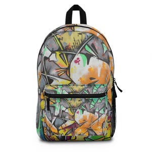 Graffiti Art Backpack | Stylish Urban Rucksack | Trendy School Bag | Unique Gift for Teenagers | Streetwear Accessories