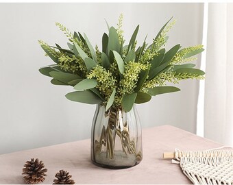 Faux doigt de graine artificiel Eucalyptus Spray Bunch (4 tiges) |  Accueil/Mariage/Décoration événementielle