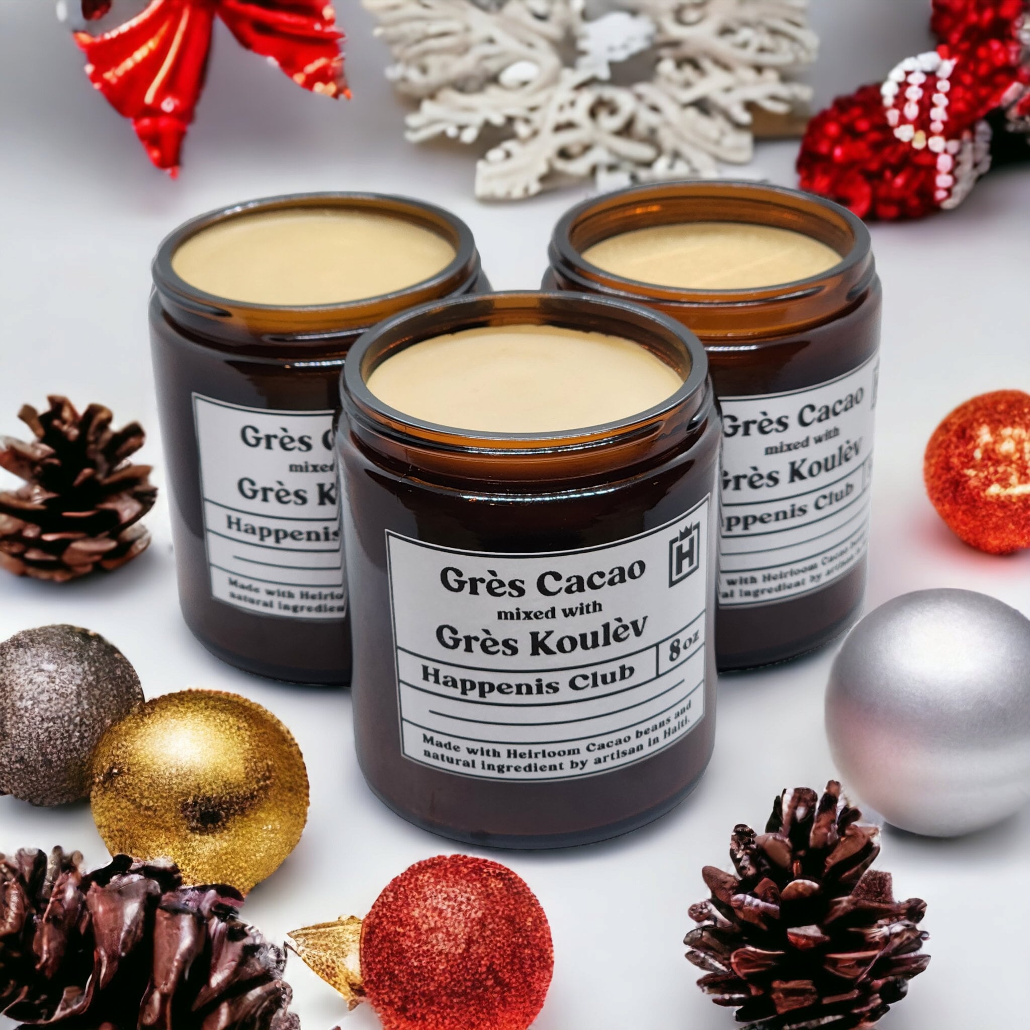Grès Cacao gemischt mit Grès Koulèv, Bio Grès Cacao