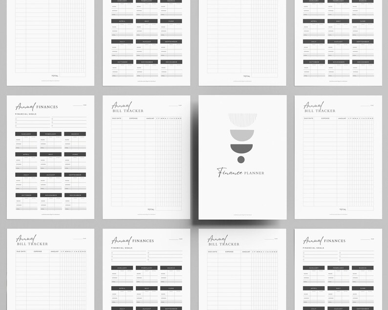 Printable Budget Planner Budget Planner Expense Tracker Etsy
