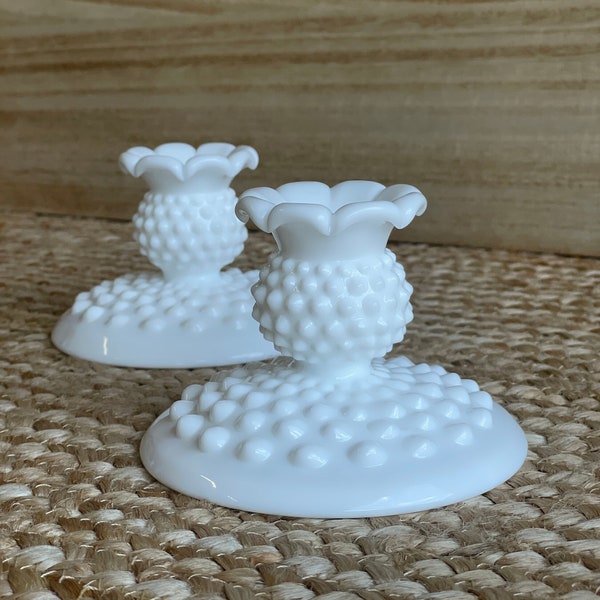 Milk Glass Candle Etsy