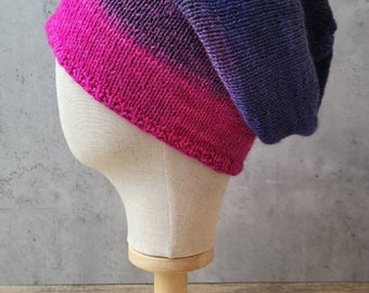 Hand knitted cap winter cap wool cap beanie