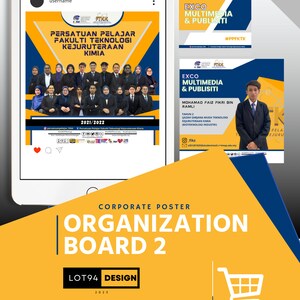Template Canva- Organization/Board/Team members (code: ORG2)