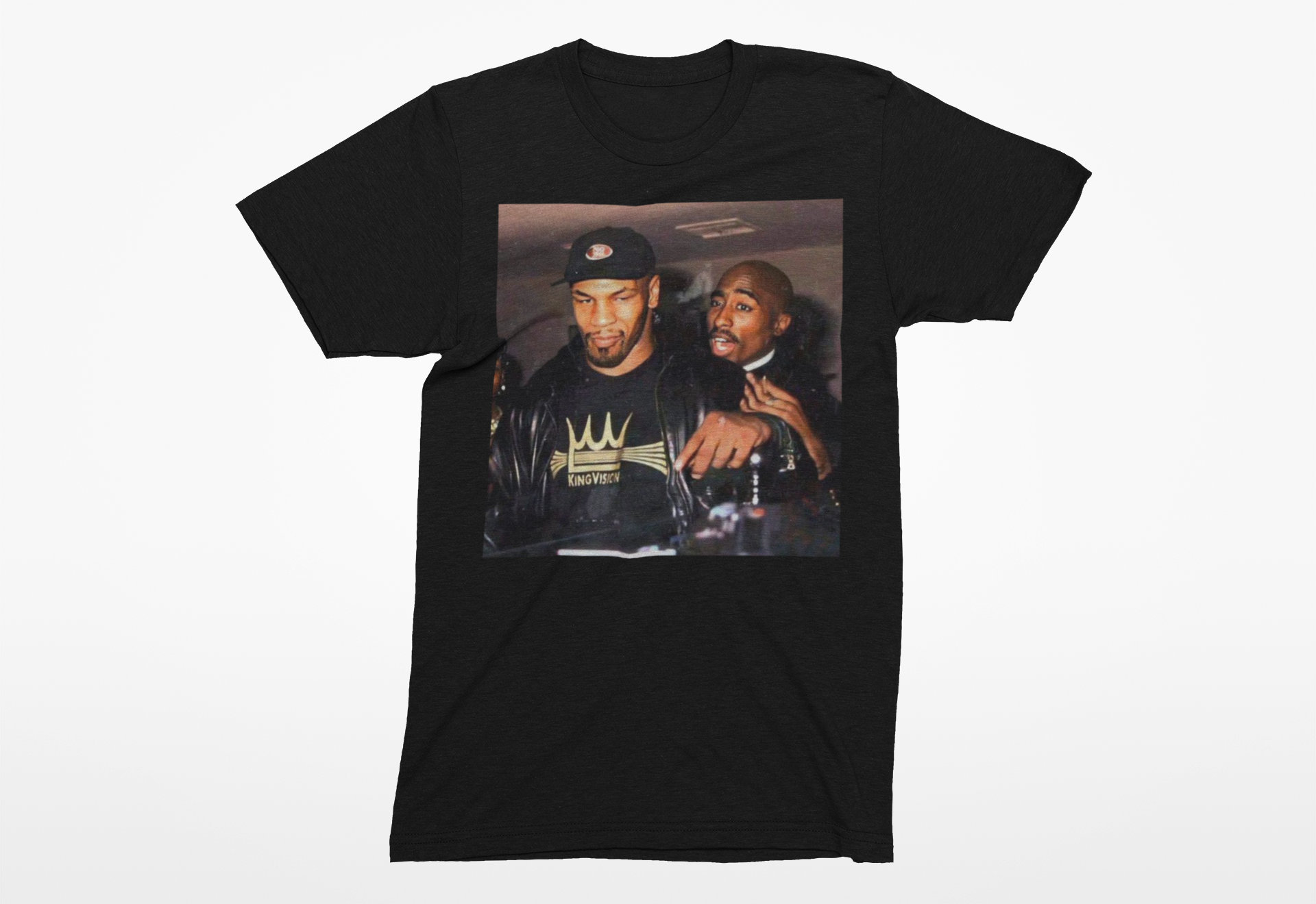 Discover Mike tyson and Tupac T-shirt | Vintage Tee | Tupac x Mike Tyson