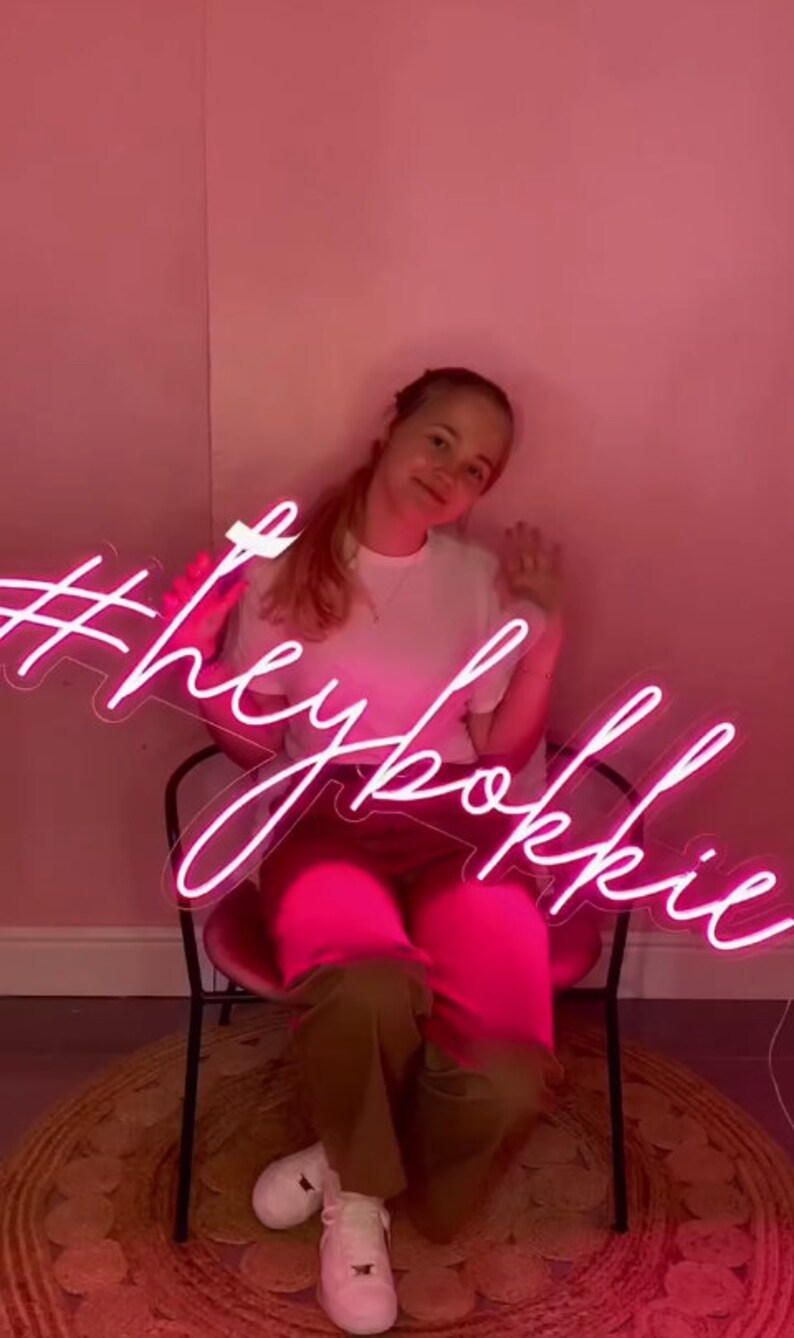 Custom Neon Sign Neon Sign Aesthetic Custom Neon Signs Etsy Canada