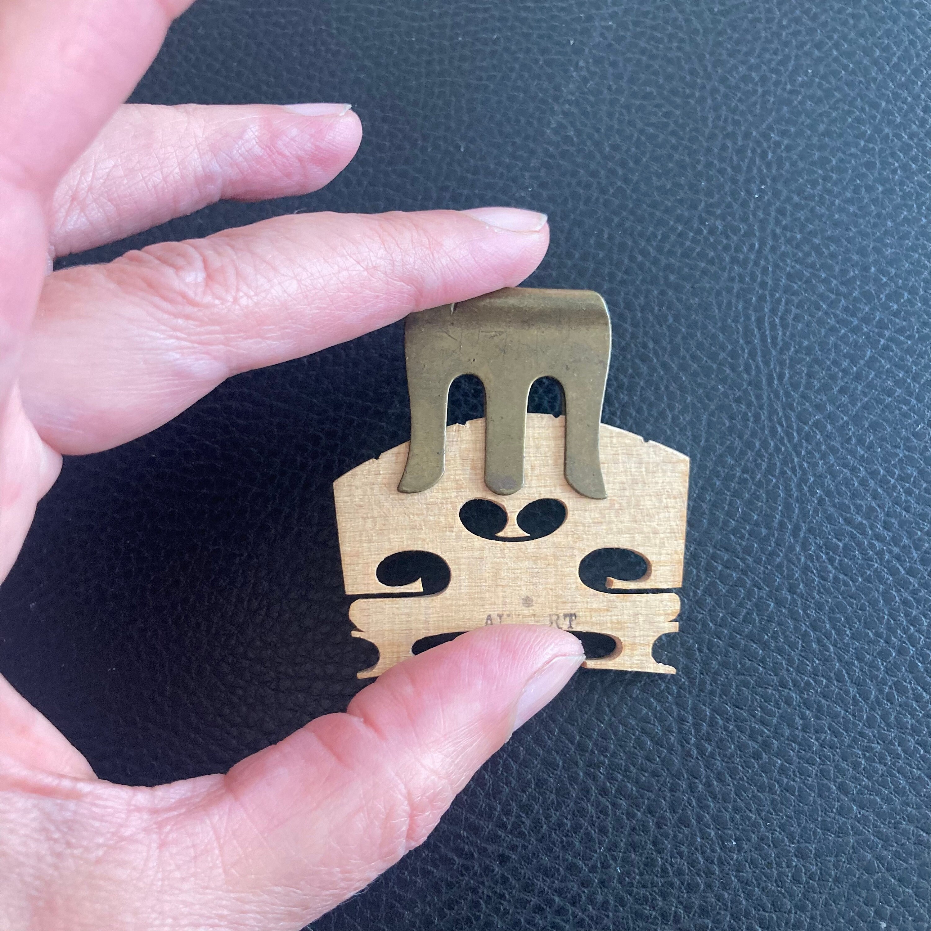 Antique Violin Mute Historical Violin Mute Made of Brass Old Etsy