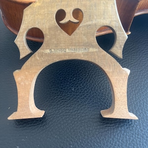 Vecchio ponticello per violoncello, regalo per violoncellista, violoncello decorativo, regalo per insegnante di violoncello, decorazione da parete per violoncello