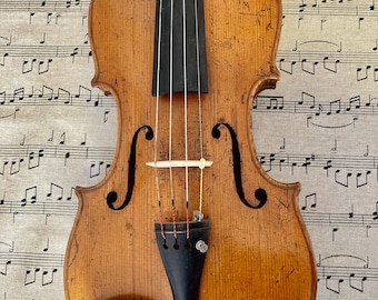 Original old violin by W. Chr Seidel, Markneukirchen