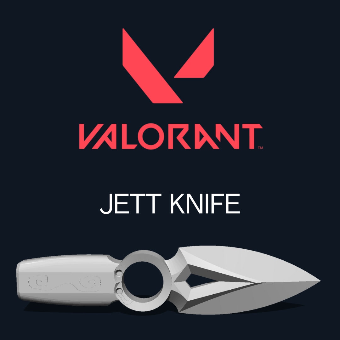 Accessoires Valorant Couteau Valorant Jett Jeu Valorant Etsy France