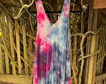 Iced dyed dress