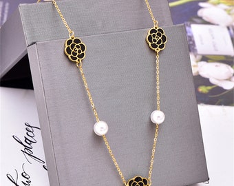 Chanel Jewelry Necklace - Etsy Singapore Chanel Jewelry Necklace - Etsy Singapore