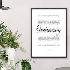 Custom Song Lyric Print | Personalised Digital Print, Custom Wall Art, Wall Art, Custom Lyric Sign, Custom Song Lyric Poster, Custom Lyrics