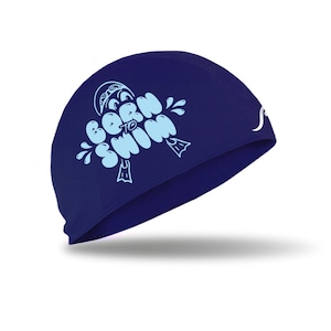 Born to Swim | Retro swimming cap - with optional vintage print