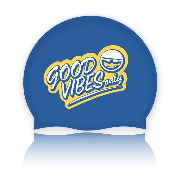 Good Vibes - Swimming cap