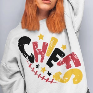 Chiefs png (+ 5 design FREE), Retro Chiefs Different colors Vintage Letters football design png