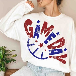Game day png Basketball Game day Navy Maroon Vintage Sport design png Sublimation design png