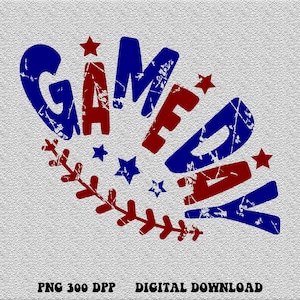 Game day png Baseball Game day Navy Maroon Vintage Sport design png Sublimation design png