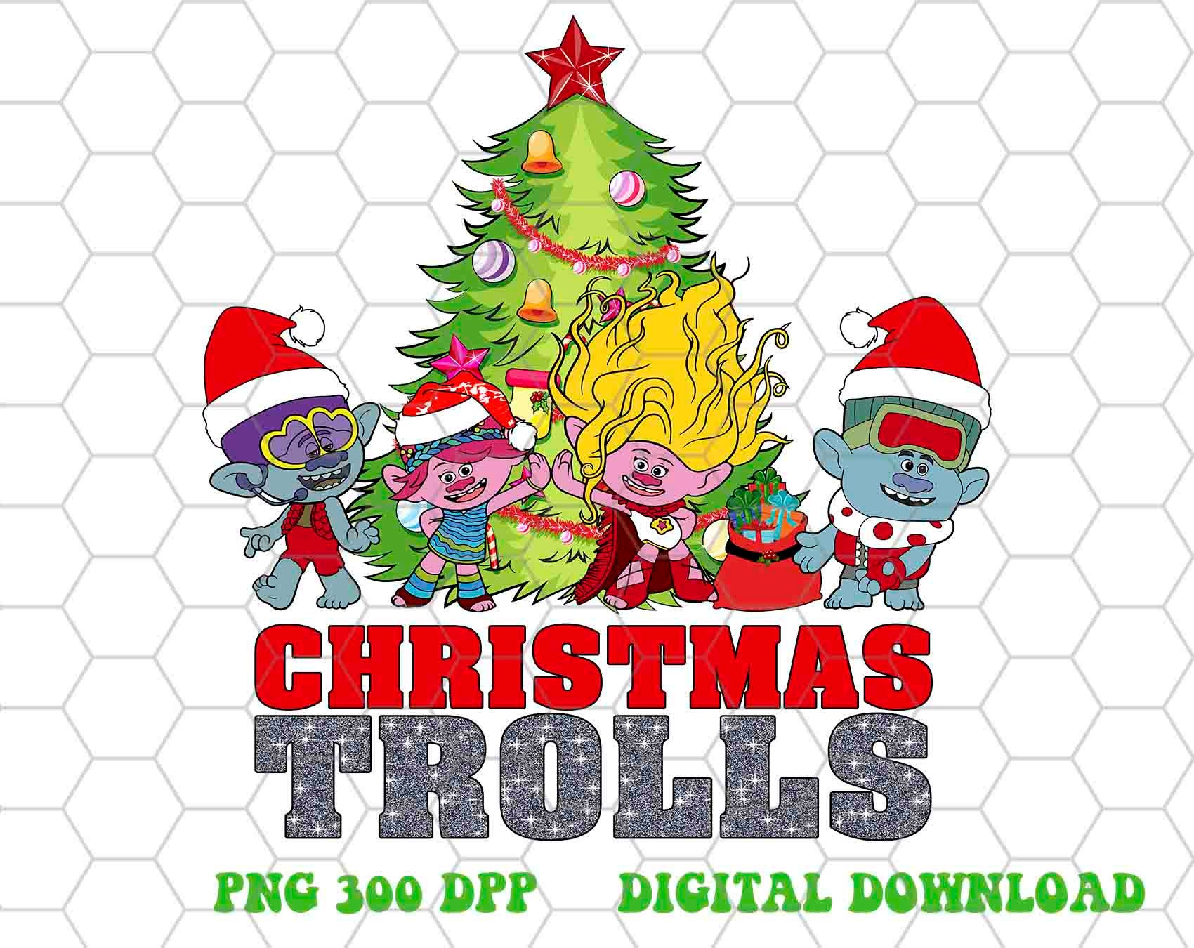 Christmas Trolls Png Quality Design for Print Digital Download - Etsy