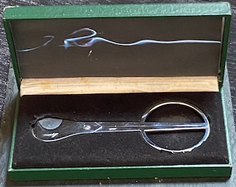 Davidoff Large Vintage Cigar Cutter / Cigar Scissors Hand Crafted 