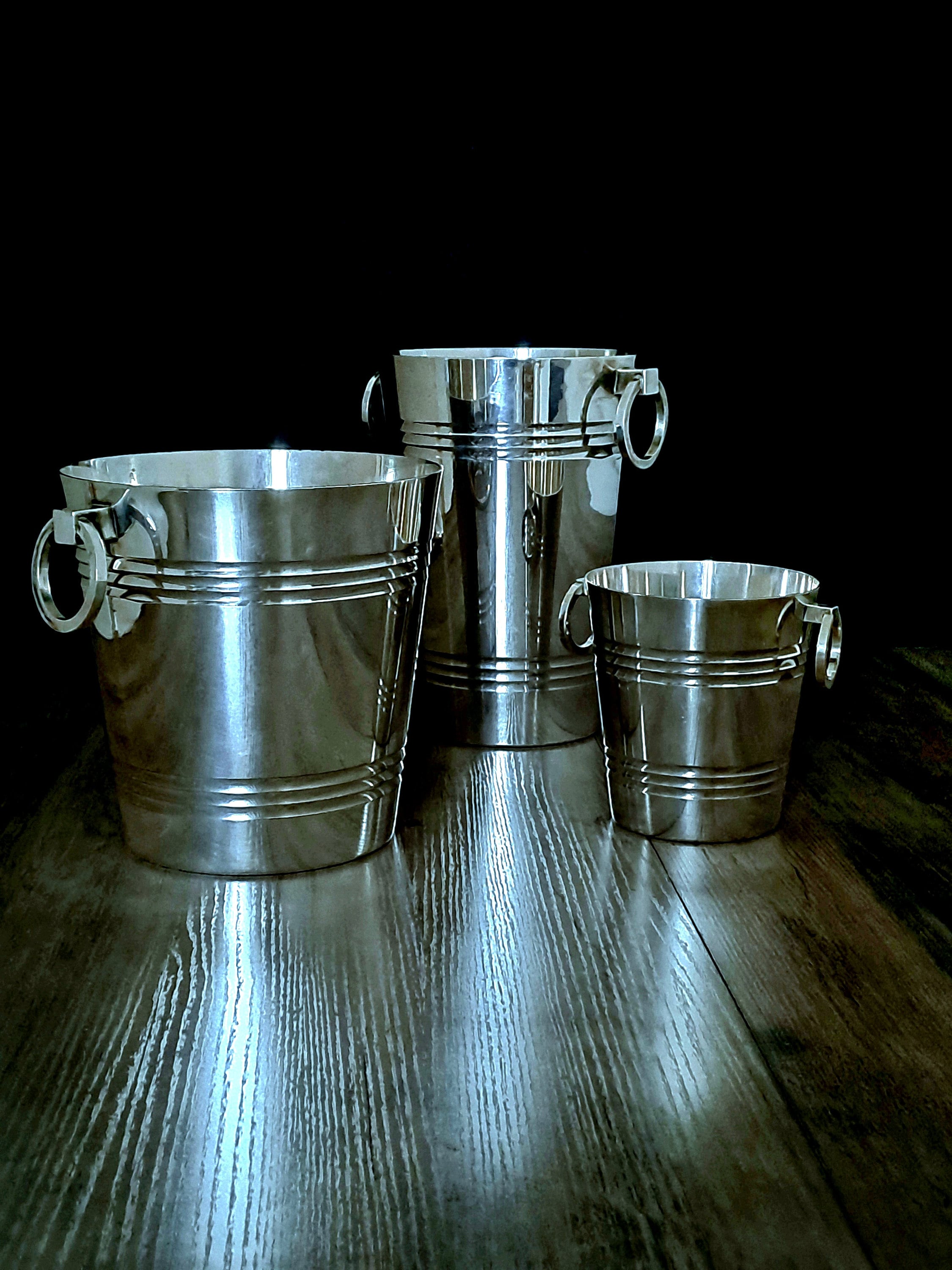 Art Deco Old Ice Bucket Art Deco Ice Bucket ST Medard France