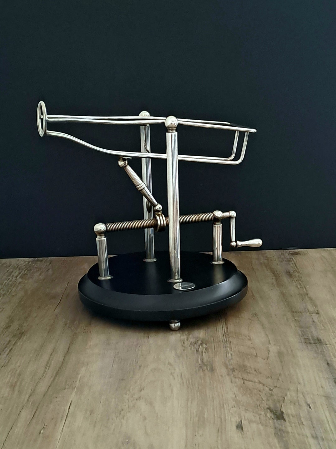 Saint Hilaire Paris, Mechanical Manivelle/wine Stand/rest, Rare Vintage