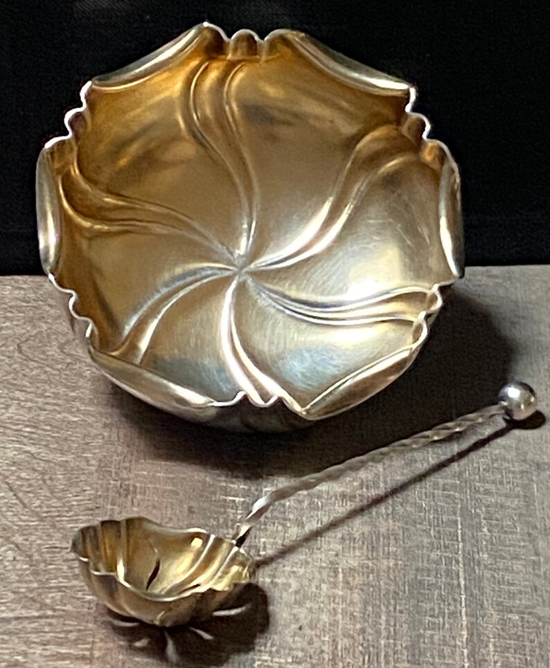 Seau à Glace Roux Marquiand Avec Cuillère - Métal Argenté, Hauteur 11cm