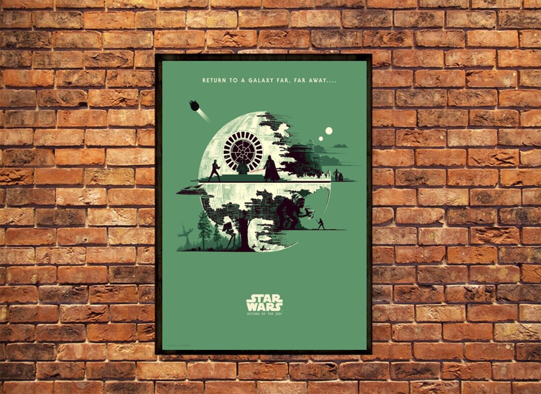 Star Wars Episode VI Return of the Jedi Death Star Return to a - Etsy ...