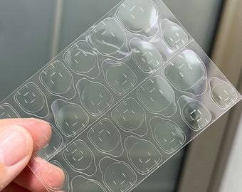 Press on Nail: dubbelzijdige nagelstickers