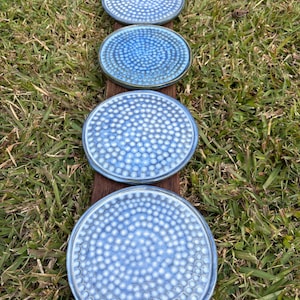 Handmade Ceramic Coasters (set of 4)