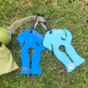 Personalised Dog Poop Bag Holder | Dog Walking Accessories