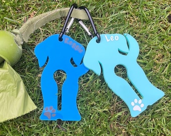 Personalised Dog Poop Bag Holder | Dog Walking Accessories