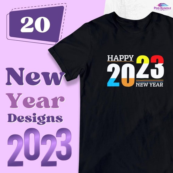 Exclusivo paquete de diseño de 20 Year 2023 - Etsy México