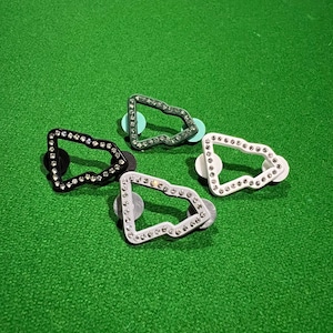 New Era Frame Fitted Hat Pin with Gems Green White