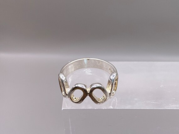 Vintage Oval Design Solid Silver 925 Hallmarked R… - image 4